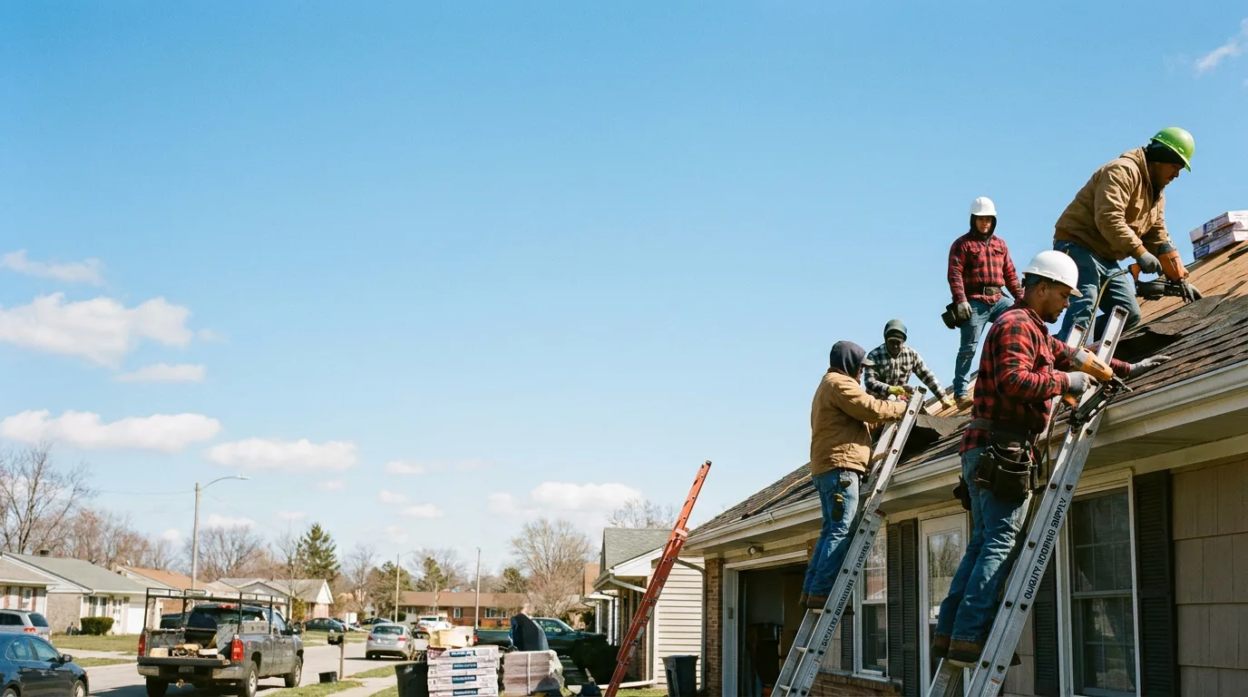 Roofing in Clever, MO near me
